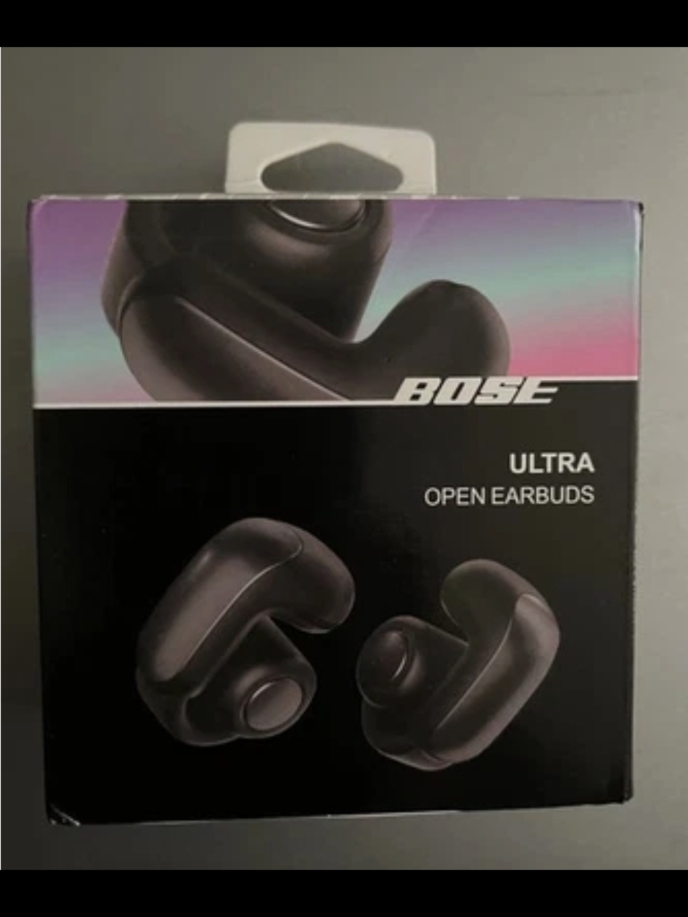 Bose Open Earbuds Box – Gradient Purple and Black